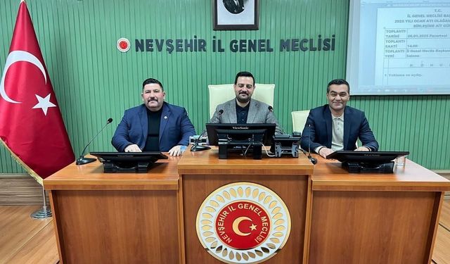 Nevşehir İl Genel Meclisi Ekim Ayı Toplantısı Önemli Başlıklarla Gerçekleşecek