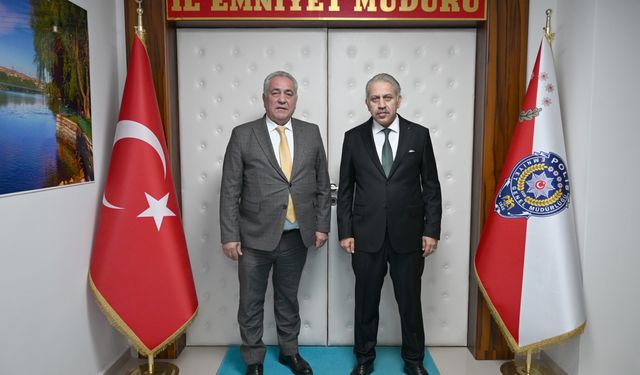Göreme Belediye Başkanı Ömer Eren’den İl Emniyet Müdürü Serkan Karaman’a Hayırlı Olsun Ziyareti