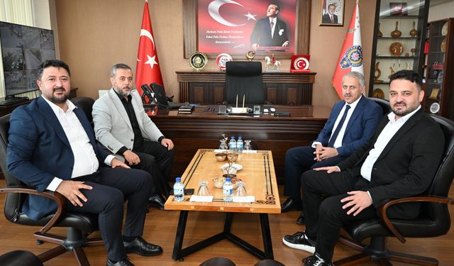 AK Parti Nevşehir İl Başkanı ve Milletvekillerinden İl Emniyet Müdürüne Hayırlı Olsun Ziyareti