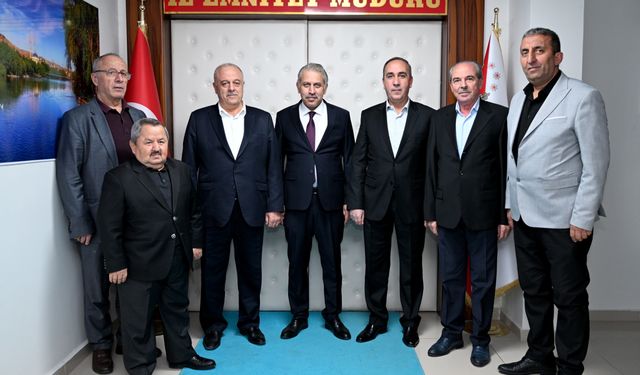 Nevşehir Ticaret ve Sanayi Odası’ndan Emniyet Müdürü Karaman’a Ziyaret