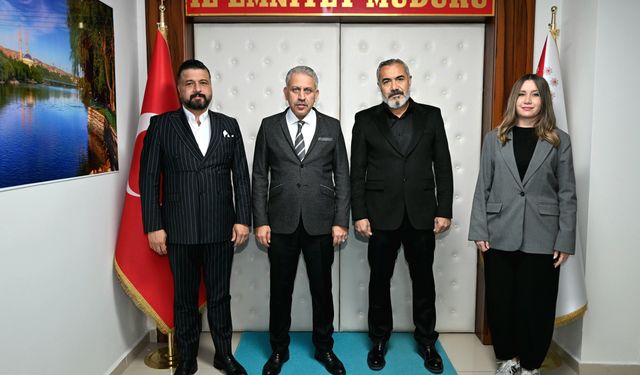 Versa Hastanesi Yönetiminden Emniyet Müdürü Karaman’a Ziyaret