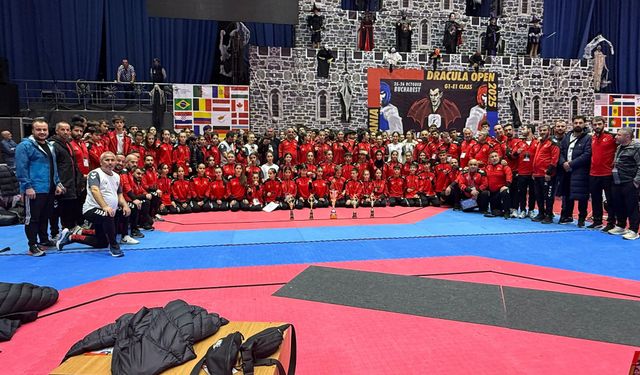 Romanya’da 39 Madalya Birden!