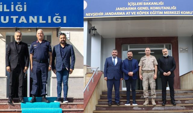 Versa Hastanesi Yönetiminden İl Jandarma Komutanı Mehmet Çelik ve JAKEM Komutanı Hüseyin Fırat’a Ziyaret