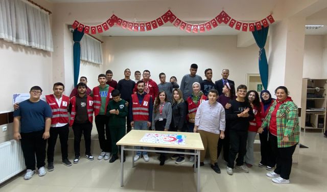 Türk Kızılay’ından Nevşehir Özel Eğitim Okulunda Anlamlı Etkinlik Yaptı