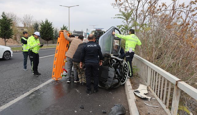 Nevşehir’de Kaza "Araç Küçük Olduğu İçin Çarptım. Büyük Olsa Çarpmazdım"