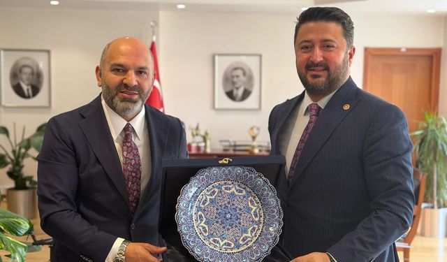 Milletvekili Emre Çalışkan'dan RTÜK Üyesi Hasan Davulcu'ya Ziyaret