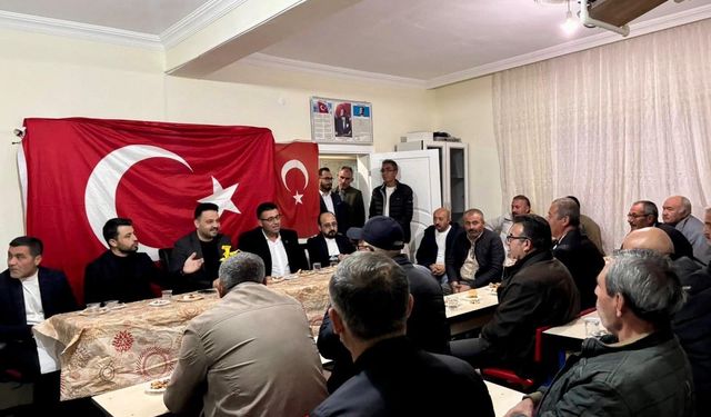 Başkan Aygün ve Başkan Balak Teşkilat Üyeleriyle Birlikte Yeni Yaylacık ve Eski Yaylacık Köylerinde Vatandaşla Buluştu