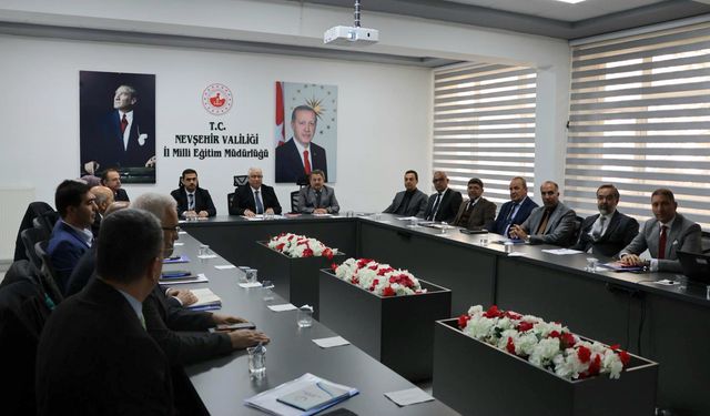 Eğitim Yöneticileri İstişare Toplantısında Bir Araya Geldi