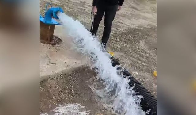 Karapınar’da Yeni İçme Suyu Kuyusunda Sevindirici Sonuç: “Suyumuz Gayet Güzel”