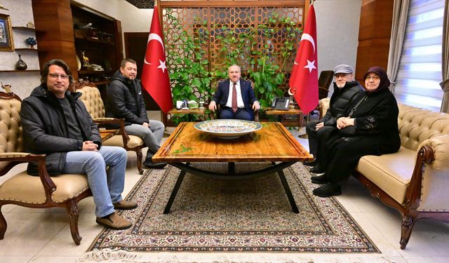 Hayırsever Cingil Ailesi Nevşehir Valisi Ali Fidan’ı Makamında Ziyaret Etti