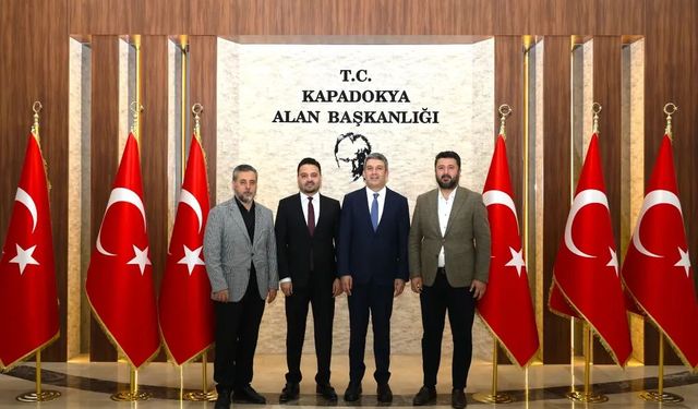 AK Parti Heyetinden Kapadokya Alan Başkanlığına Ziyaret