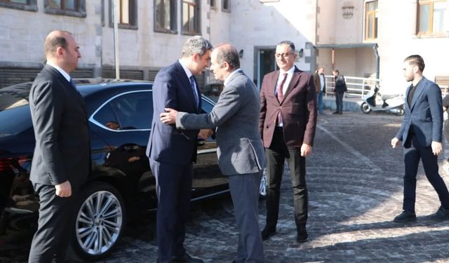 Kapadokya Alan Başkanı Aslanbay Uçhisar'da