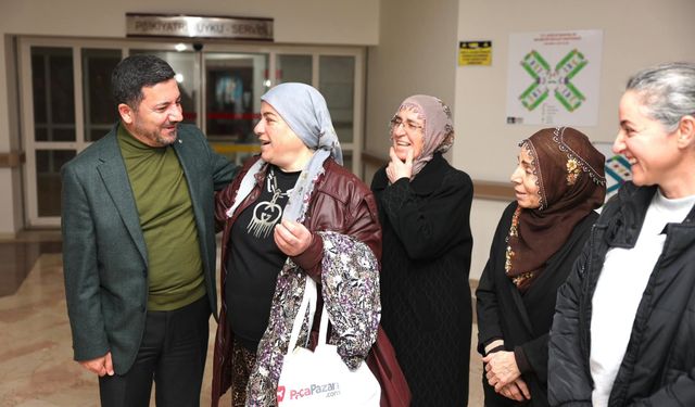 Nevşehir Belediye Başkanı Rasim Arı Hastanede Tedavi Gören Vatandaşları Ziyaret Etti