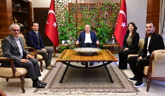 Nevşehir Valisi Ali Fidan, KAPTİD Heyetini Makamında Kabul Etti