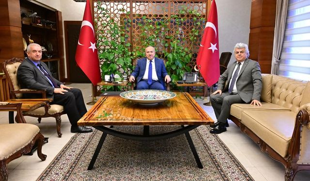 Vali Ali Fidan İş İnsanları ve Kurum Temsilcilerini Kabul Etti