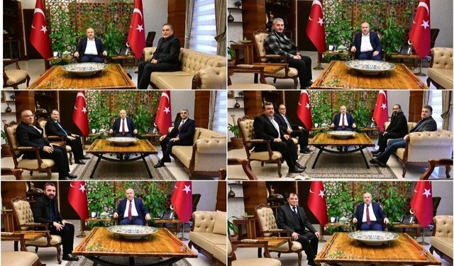 Nevşehir Valiliğinde Yoğun Kabul Programı