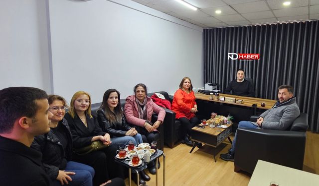 CHP Nevşehir Teşkilatından ND Haber’e 10 Ocak Çalışan Gazeteciler Günü Ziyareti