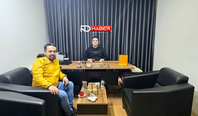 Cem Öncül'den ND Haber’e Gazeteciler Günü Ziyareti, Antika ve Tesbih Kültürü Konuşuldu