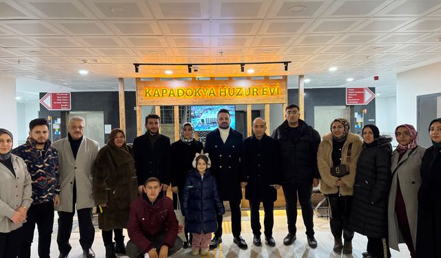 AK Parti Nevşehir Teşkilatından Kapadokya Huzurevine Ziyaret