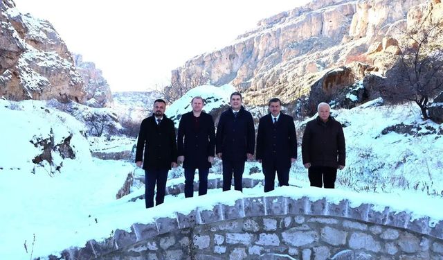 Kapadokya Alan Başkanı Cem Aslanbay; Erdemli Vadisi Ve Saray Manastırı’nda İnceleme Yaptı