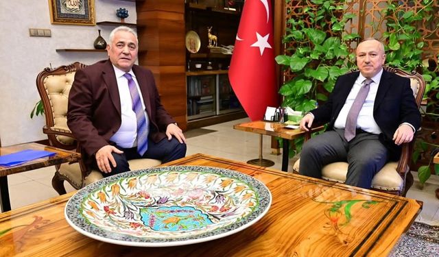 Göreme Belediye Başkanı Ömer Eren, Nevşehir Valisi Ali Fidan’ı Makamında Ziyaret Etti