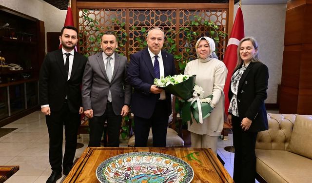 Vali Ali Fidan DSİ 124. Şube Müdürlüğü Personelini Kabul Etti