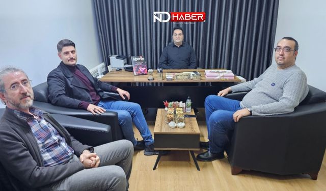 BBP Heyetinden ND Haber’e Gazeteciler Günü Ziyareti