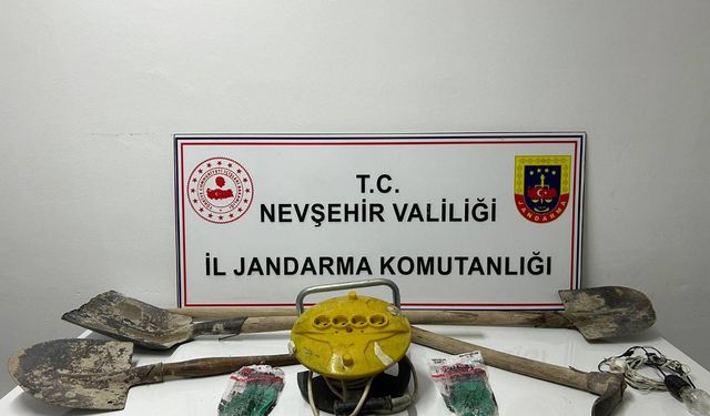 Nevşehir’de Anadolu Mirası Operasyonu: İzinsiz Kazıya 5 Gözaltı