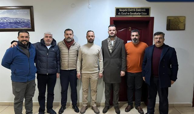 NESBİR Heyetinden Oda Başkanlarına Tebrik Ziyareti