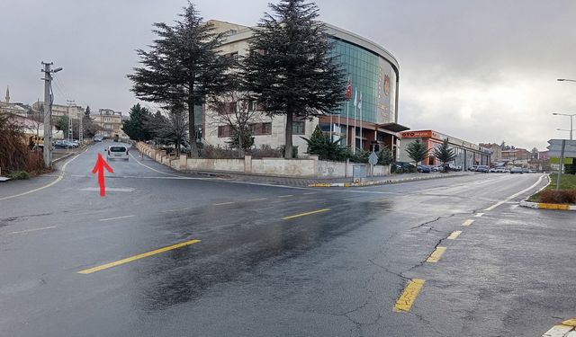 İl Trafik Komisyonu Kararıyla Yol “Tek Yön” Yapıldı