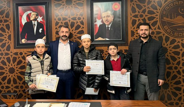 Karapınar’dan Büyük Gurur: Öğrenciler Dini Yarışmalarda Dereceye Girdi