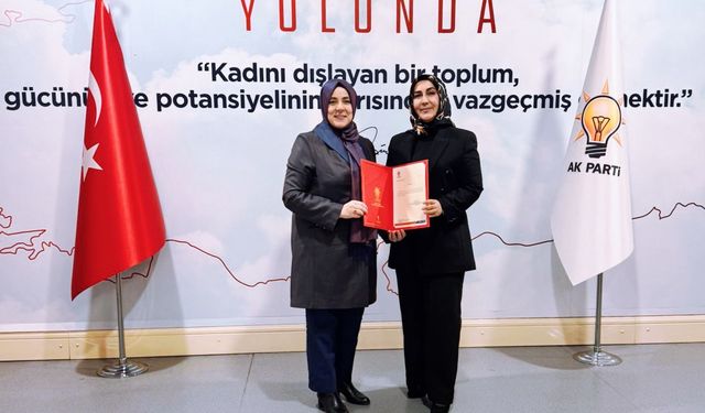AK Parti Avanos İlçe Kadın Kolları Başkanlığı’na Derya Çınar Atandı