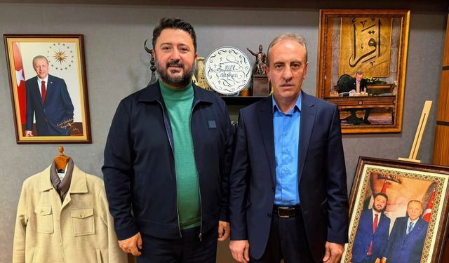 Milletvekili Emre Çalışkan, Yüksek Seçim Kurulu Nevşehir Şube Müdürü Sinan Arısoy’u Konuk Etti