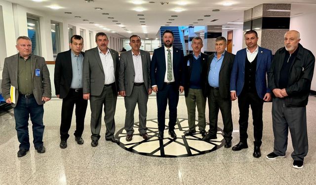 Milletvekili Emre Çalışkan, Ziraat Odası Başkanlarıyla Nevşehir Tarımını Masaya Yatırdı