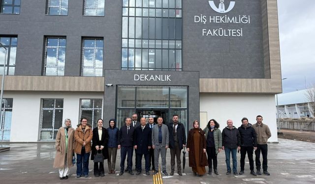 ASÜ Diş Hekimliği Fakültesi Heyeti NEVÜ Diş Hekimliği Fakültesi’nde İncelemelerde Bulundu