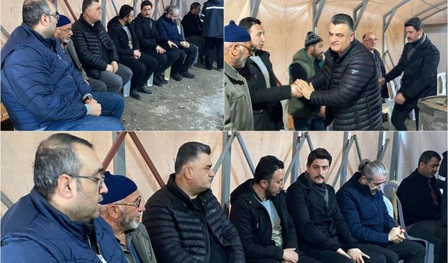 BBP Nevşehir İl Başkanı Mustafa Batmaz’dan Karacaören Köyü’ne Taziye Ziyareti