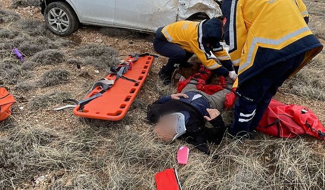 Nevşehir’de Eşini Bıçaklayıp Kaçan Şahıs, Niğde’de kaza Yapınca Yakalandı