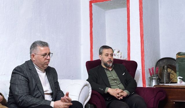 Milletvekili Süleyman Özgün ve Teşkilat Üyeleri Sezgin Yaman İçin Taziye Ziyaretinde Bulundu