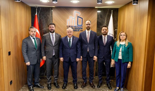Gündem Yeni Sanayi Sitesi! Nevşehir Heyetinden Kentsel Dönüşüm Başkanlığı’na Ziyaret