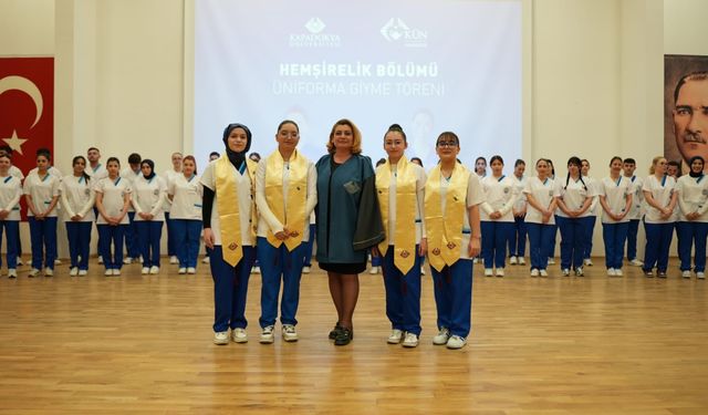 Kapadokya Üniversitesi (KÜN) Ebelik ve Hemşirelik Bölümü Öğrencileri Meslek Yolculuklarında İlk Adımlarını Attılar