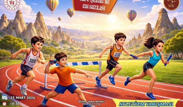 Nevşehir'in En Hızlısı Atletizm Yarışması