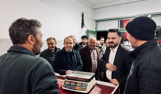 AK Parti Nevşehir İl Başkanı Muhammed Feyzi Aygün Kaymaklı’da Vatandaşlarla Buluştu