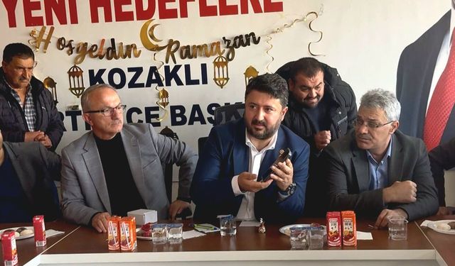 Kozaklı’da AK Parti Bayramlaşma Programına Adalet Bakanı Akın Gürlek Telefonla Katıldı