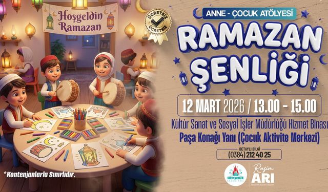 Nevşehir Belediyesi’nden Çocuklara Özel Ramazan Etkinliği