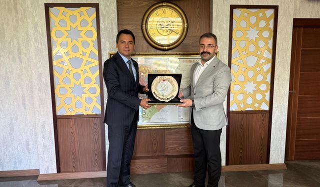 Karapınar Belediye Başkanı Yasin Güneş’ten Karayolları Bölge Müdürü Umut Akyazı’ya Ziyaret
