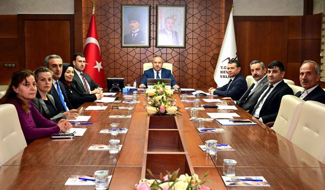 Nevşehir’de Toprak Koruma Kurulu Toplantısı Gerçekleştirildi