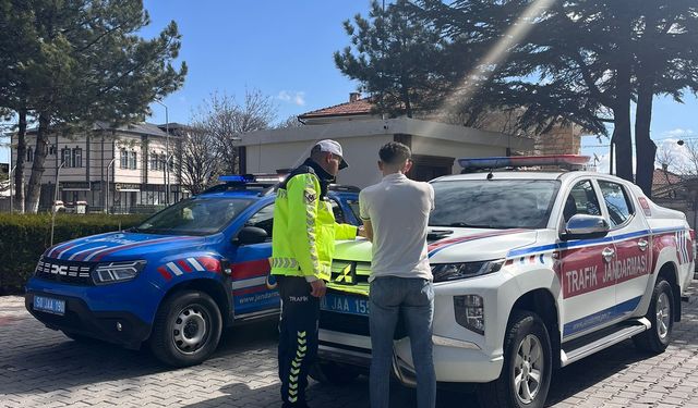 Nevşehir’de Trafiği Tehlikeye Atan Motosiklet Sürücüsüne 88 Bin 500 TL Ceza