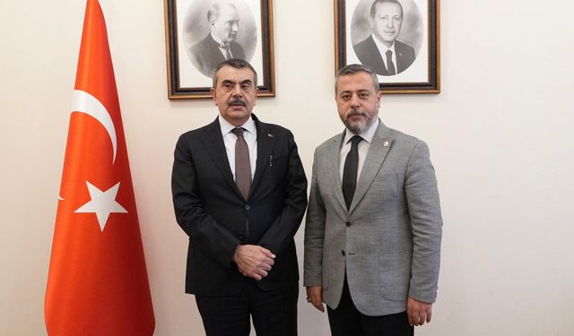 Milletvekili Süleyman Özgün’den TBMM’de Bakan Tekin’e Ziyaret