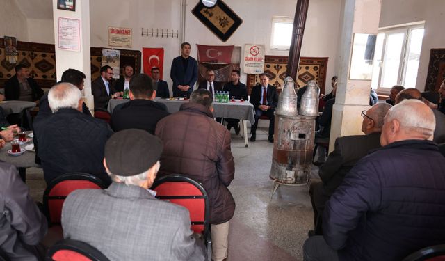 Kapadokya Alan Başkanı Aslanbay, Bahçeli Köyünü Ziyaret Etti