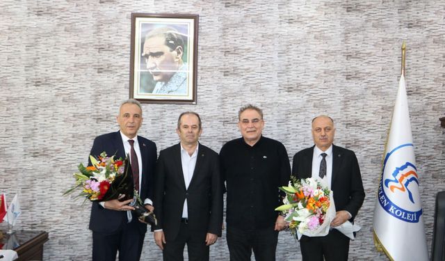 Başkan Çamcı’dan Kardelen Eğitim Kurumlarına Geçmiş Olsun Ziyareti